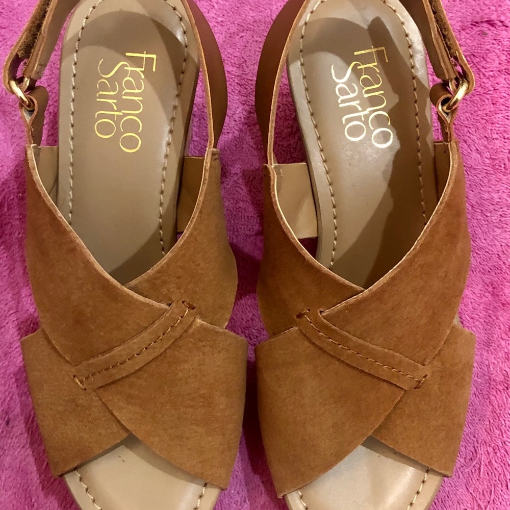 Franco Sarto platform wedge